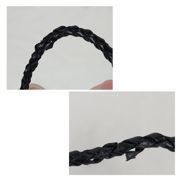 Vintage Sterling Silver Bolo Tie Slide Native American Turquoise Bear Claw LP - Picture 10 of 11